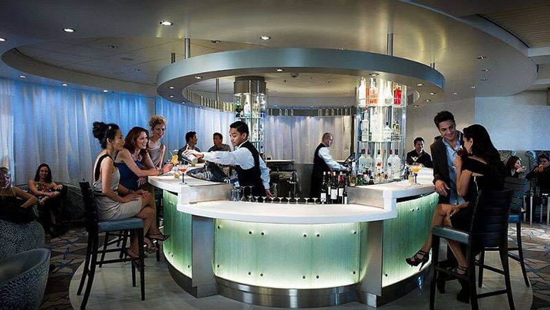 The Martini Bar on Celebrity Infinity