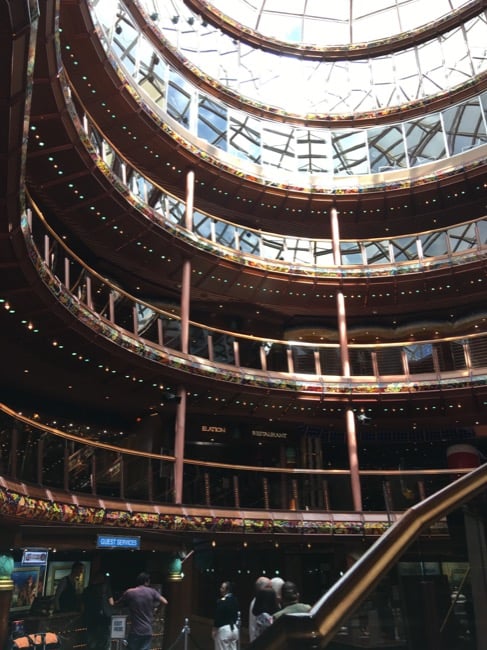 Carnival Paradise Atrium