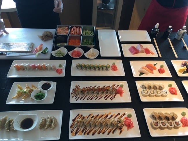 Celebrity Infinity Sushi on 5