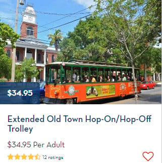 Old Town Trolley Key West - Booked Through Holland America