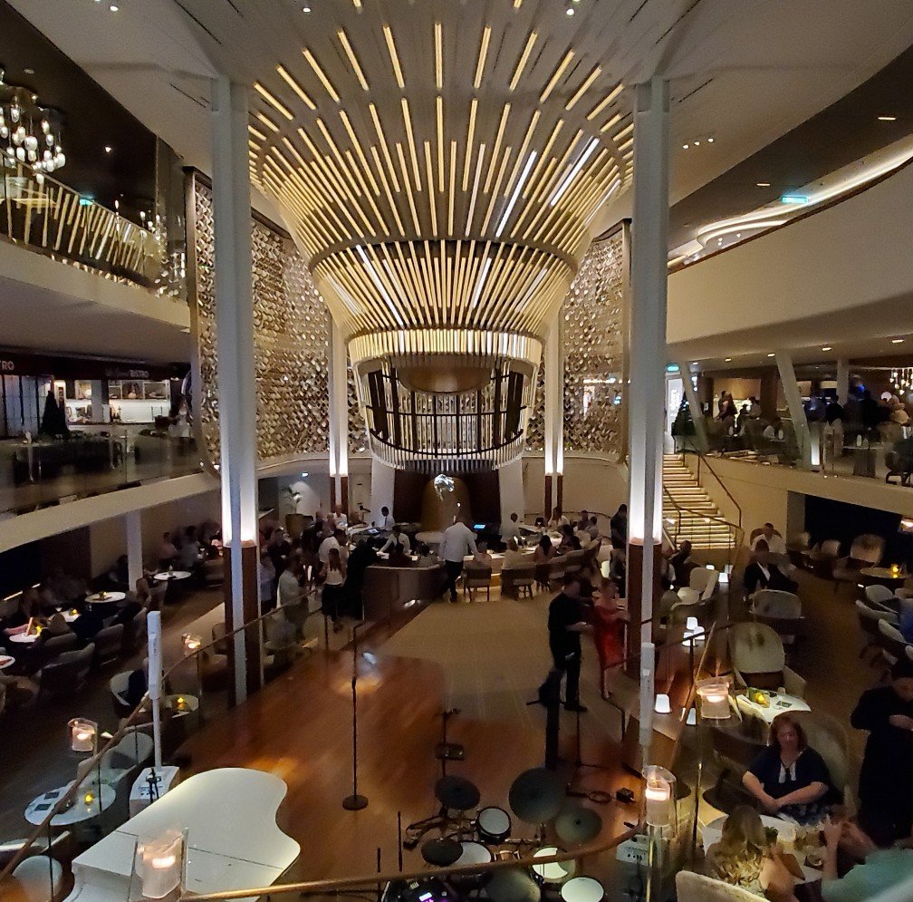 Martini Bar at the Grand Plaza - The Heart of Celebrity Edge