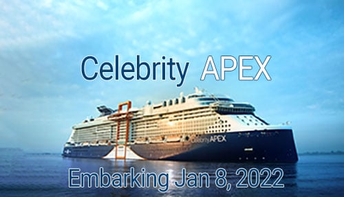 Celebrity Apex Group Cruise January 8 2022