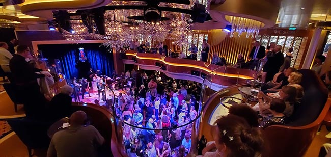 BB King All Stars - Very Popular on Holland America Ships. Will guests still pack in like this?
