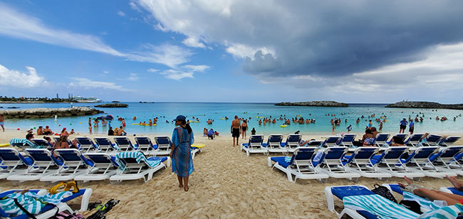 One of the Beaches at Great Stirrup Cay