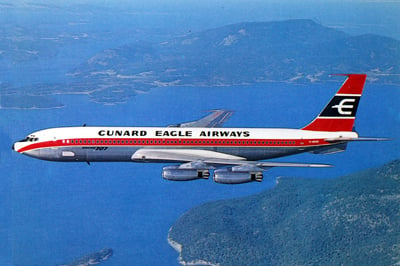 Cunard Eagle Airways - photo CunardQueens.com