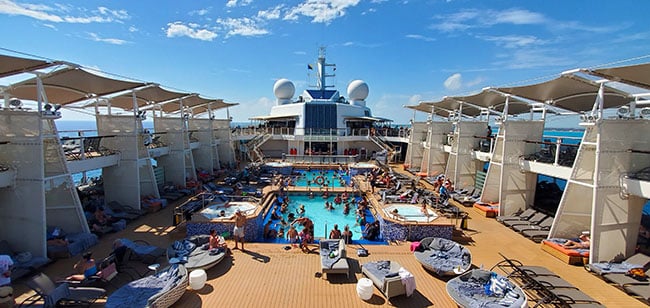 Celebrity Equinox Pool Deck