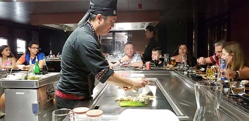 Chef Joseph in Teppanyaki Restaurant by Roy Yamaguchi
