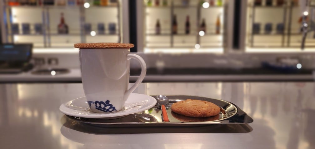 Coffee, Stroopwafel, and a Cookie at Grand Dutch Cafe on Nieuw Statendam