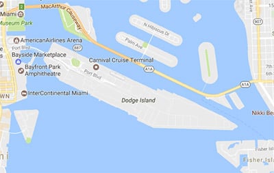dodge island map