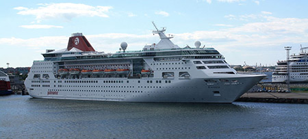 Empress with her Pullmantur livery