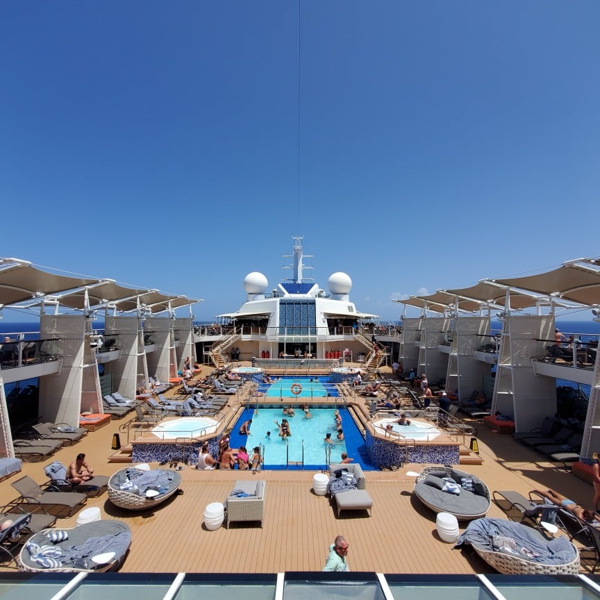 Pool Deck on Celebrity Equinox