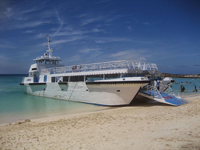 Great Stirrup Cay Tender Operations in 2008
