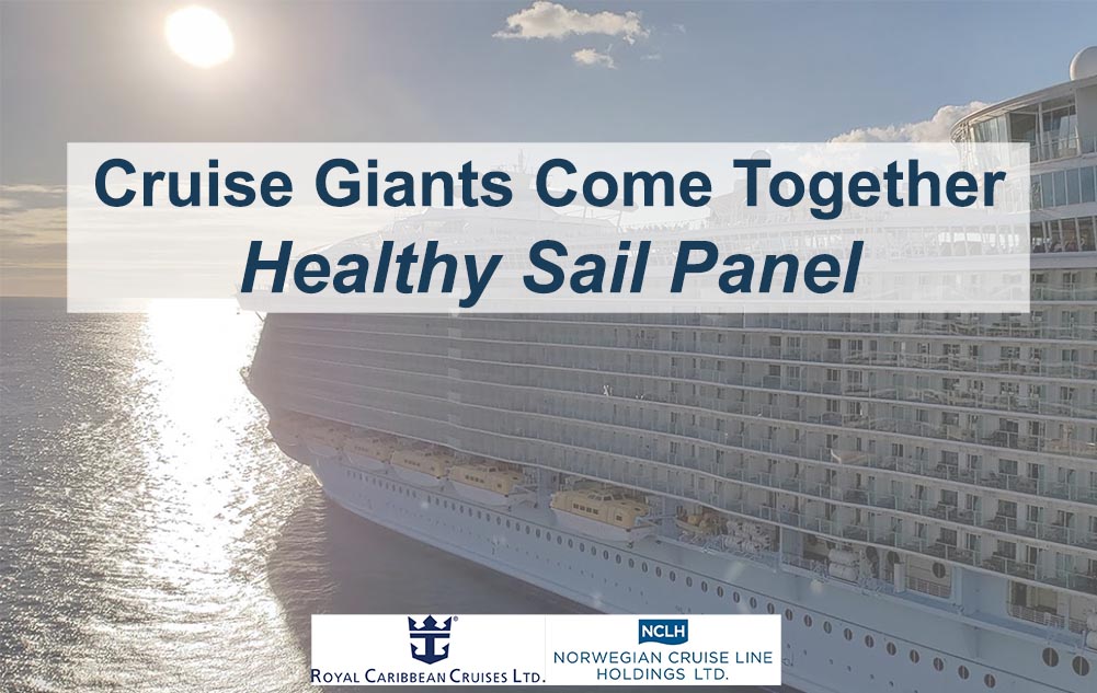 Healthy Sail Panel - RCI Ship Sailing into Sunset