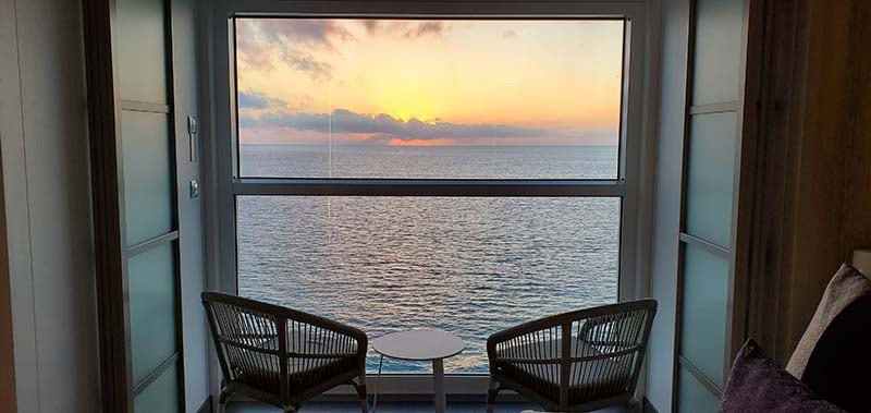 Infinite Verandah view on Celebrity Edge