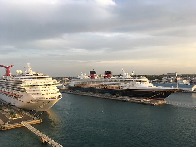 Disney Magic & Carnival Liberty in Nassau