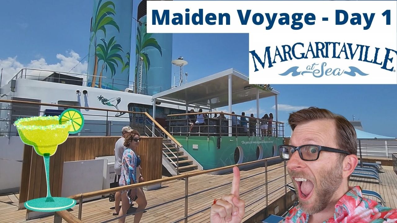Margartitavaille at Sea Paradise Cruise Ship Maiden