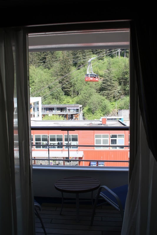Depending on The Berth at Which You Dock, You May Not Be Able to Miss The Mount Roberts Tramway Station