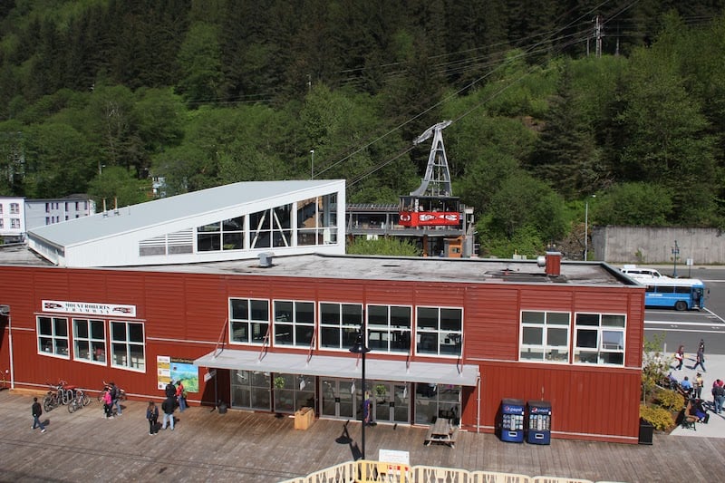 The Mount Roberts Tramway Station - as Seen From Oceania Regatta