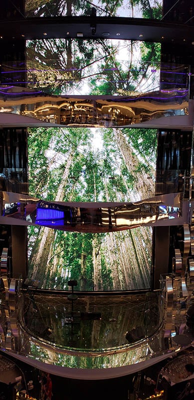 MSC Seaside Atrium Display - Forrest Display