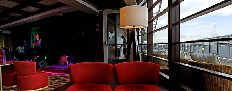 Seaiew Lounge Inside and Out on MSC Seaside