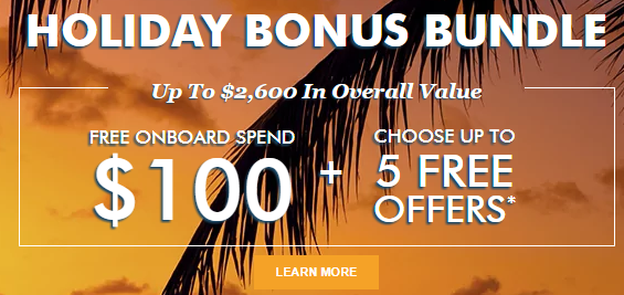 holiday onboard credit cruise offer