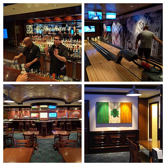 O'Sheehan's On the Norwegian Escape - A great venue, but all inside