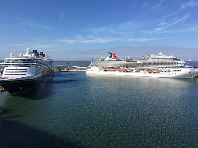 Carnival Magic & Disney Dream - Not at all confusing.