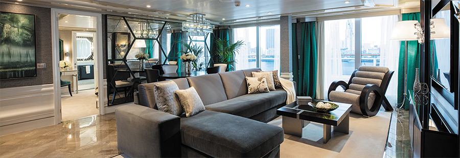 the suite life is nice, especially on Regent Seven Seas