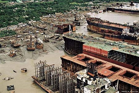 A Scrapyard in Bangladesh