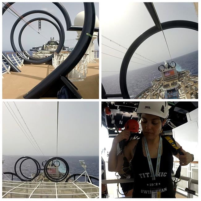 MSC Seaside's Zip Line Offers Amazing Views