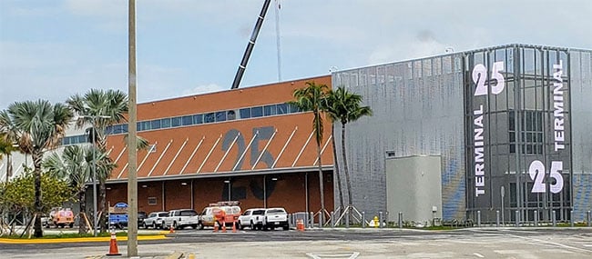 Terminal 25 at Port Everglades is a great place to start a cruise, but a lousy place to try and book one.