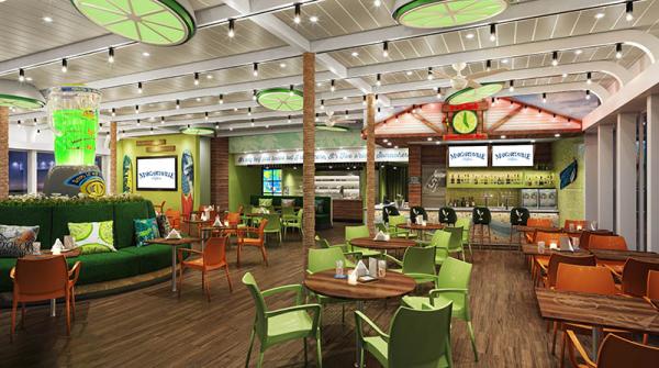 Five O'Clock Somewhere Bar Rendering on Margaritaville at Sea Paradise