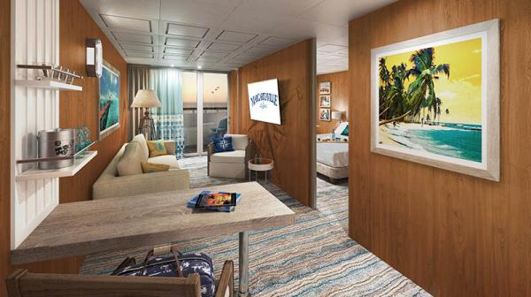 Suite Rendering on Margaritaville at Sea Paradise