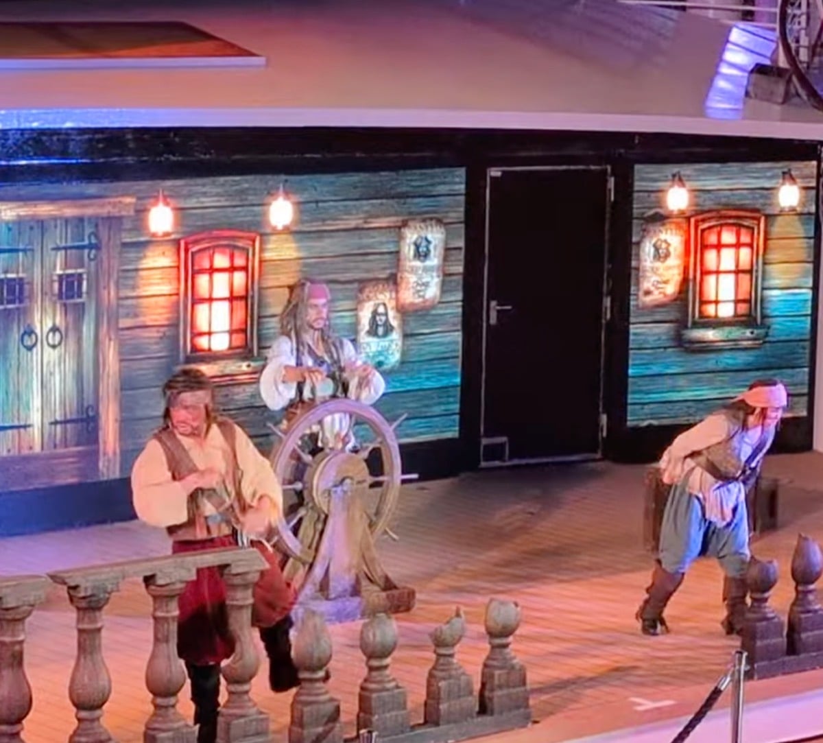 Pirate Night on Disney Fantasy