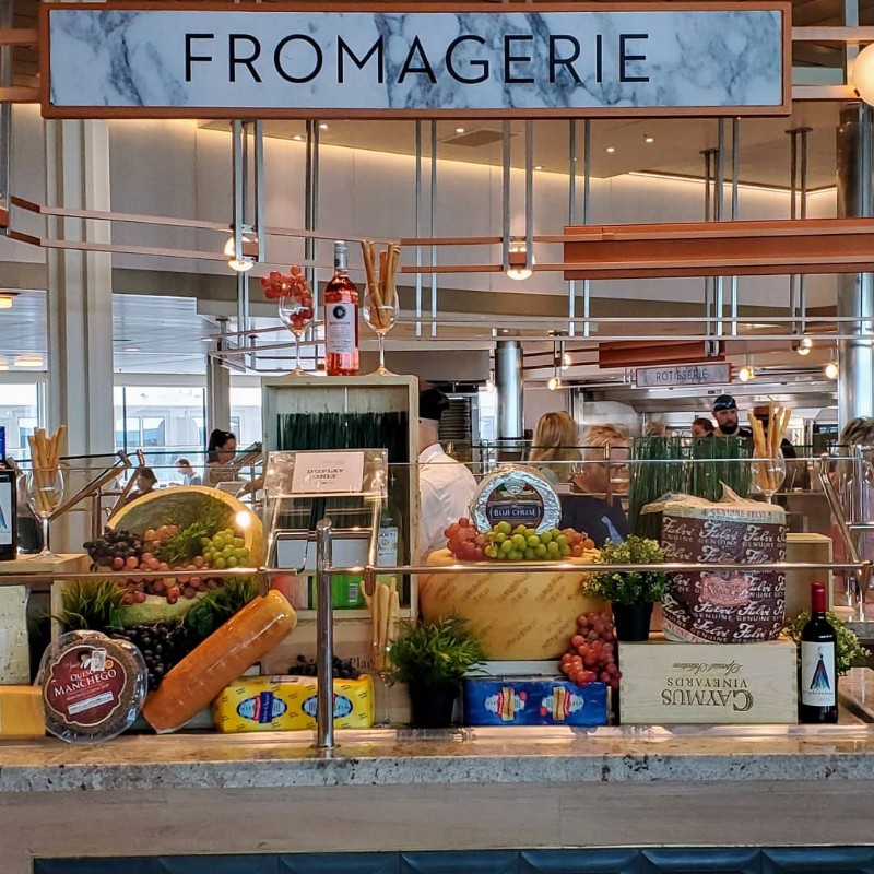 Fromagerie in Oceanview Cafe on Edge