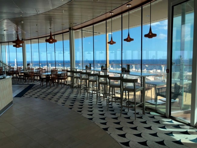 Celebrity Edge Oceanview Cafe buffet