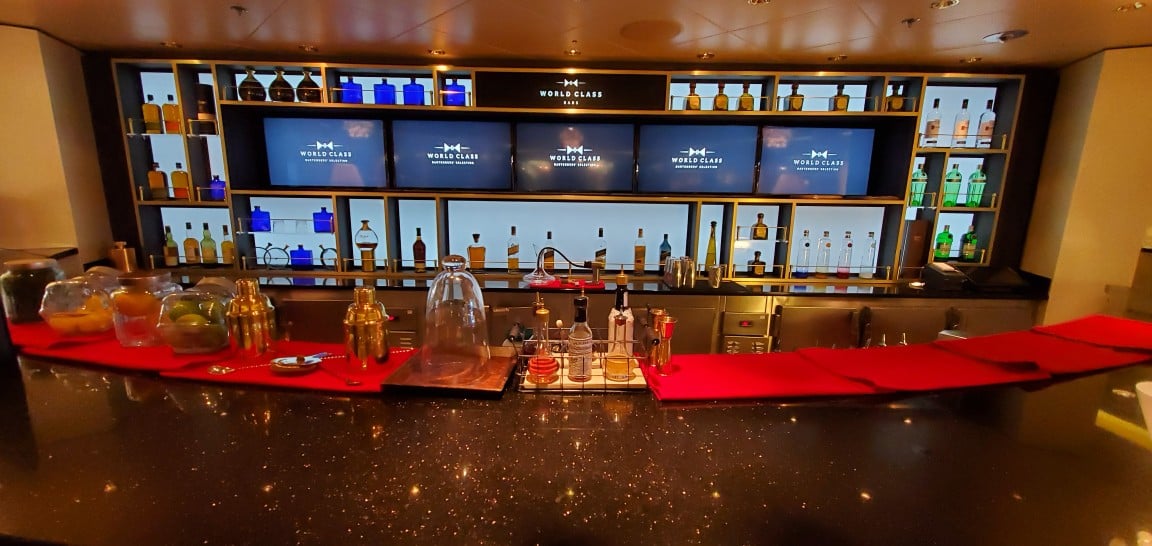 The World Class Bar on Celebrity Equinox