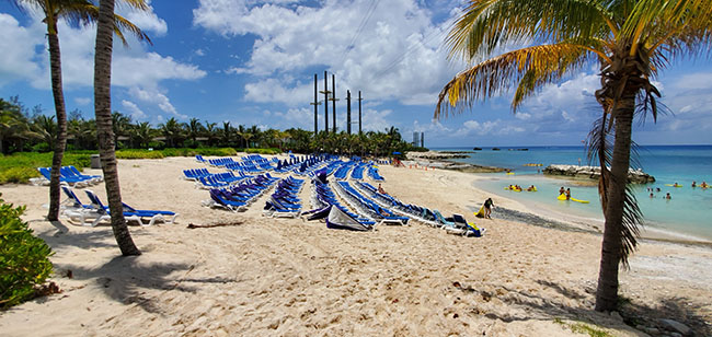 One of the Beaches at Great Stirrup Cay