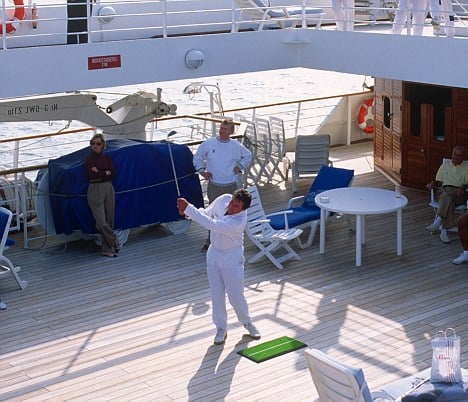 skeet shooting on cruise ships