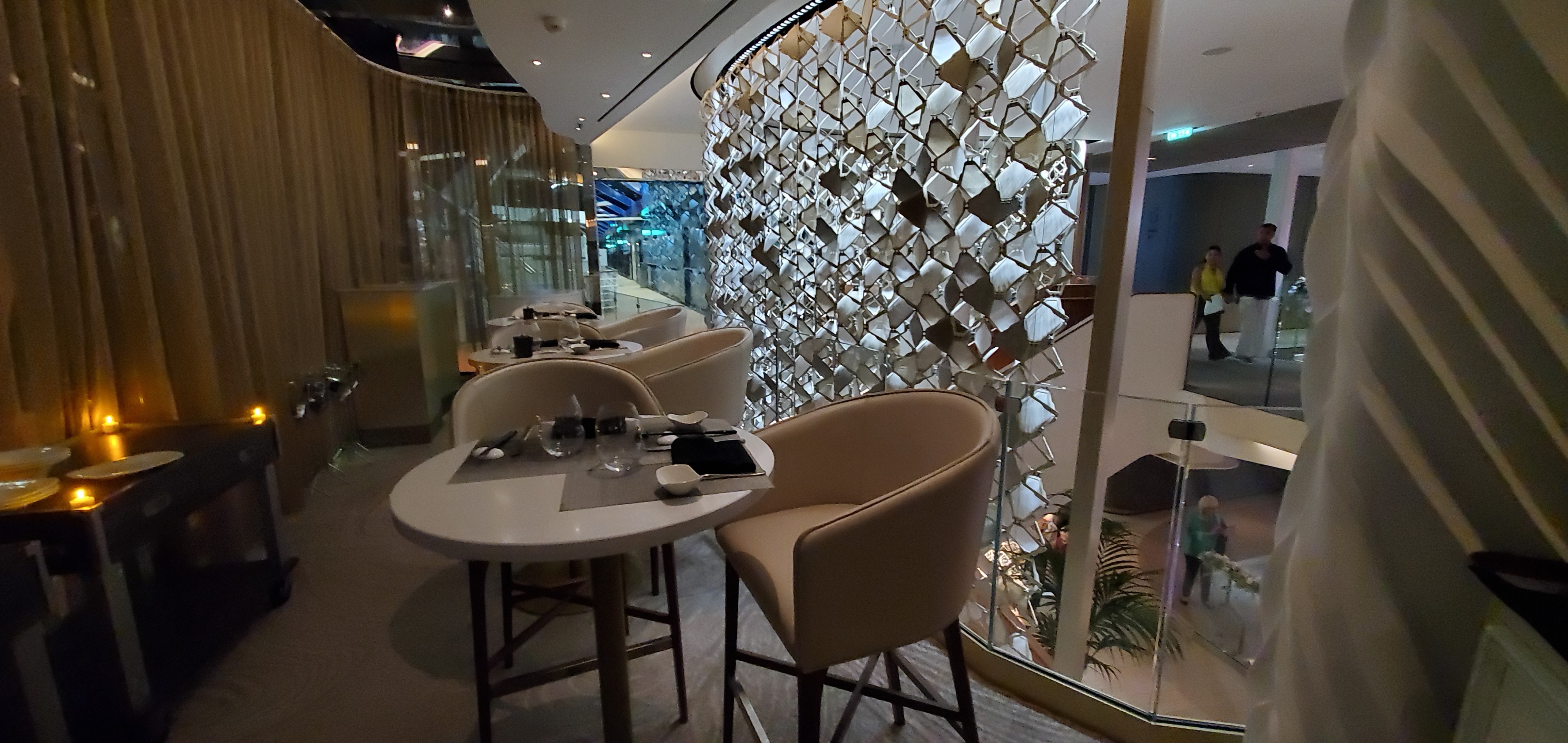 Hidden Tables at Raw on 5 on Celebrity Edge