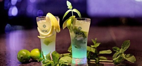 Drinks on MSC Cruises
