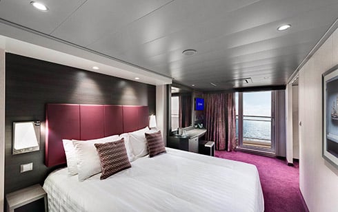 a verandah stateroom on an MSC ship