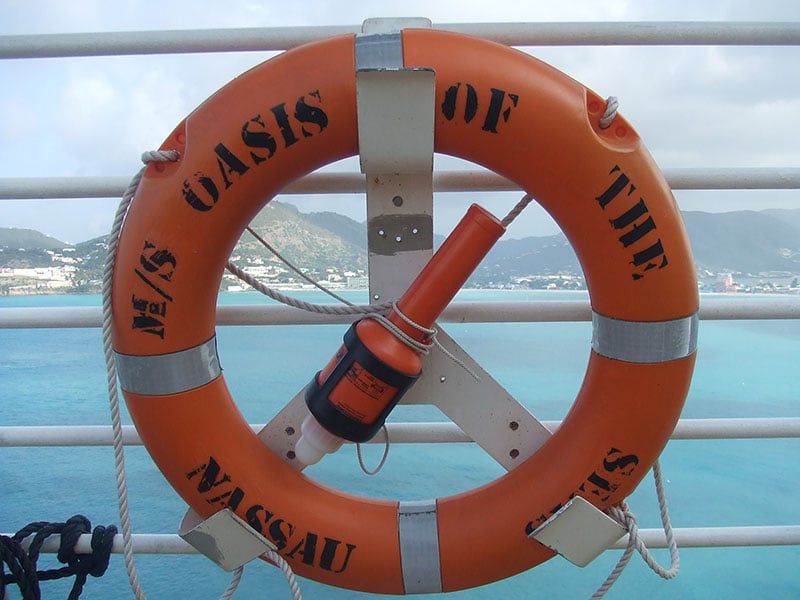 Oasis of the Seas Life Preserver