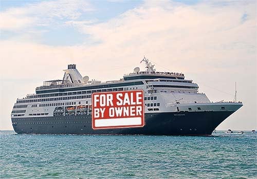Maasdam with For Sale sign