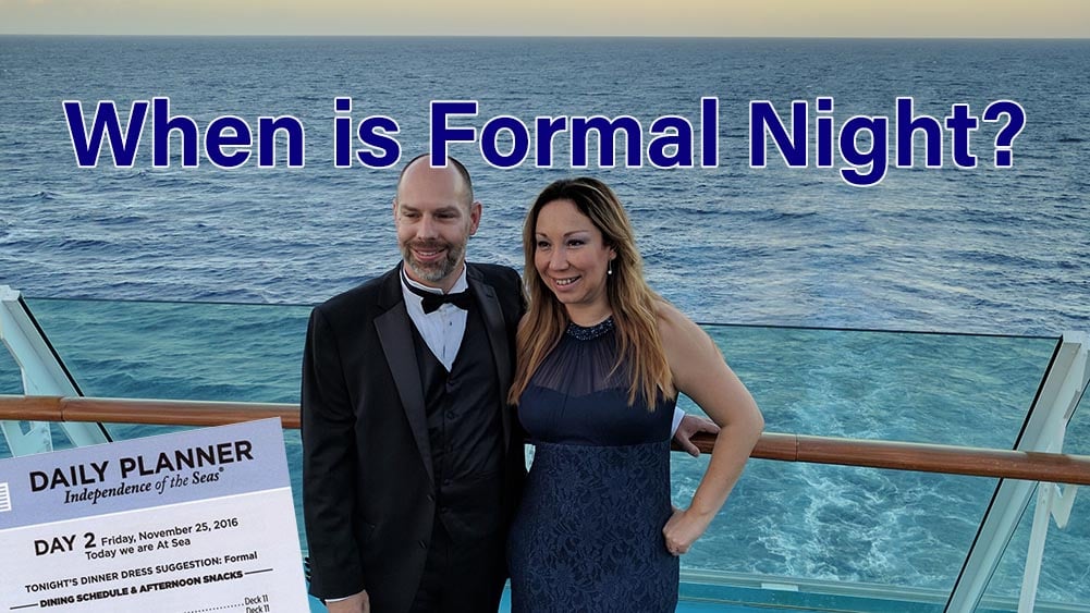 formal nights on carnival