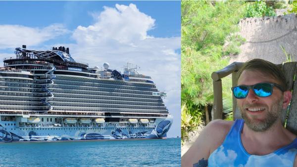 Billy in Costa Maya and Norwegian Prima