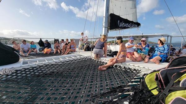 st thomas catamaran snorkel excursions