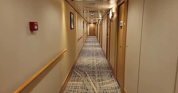 stateroom space in cruise ship