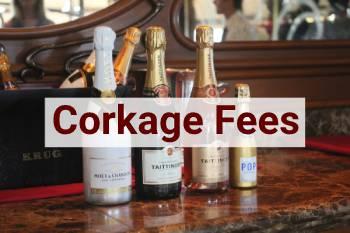 Corkage Fees on Cruise Lines - Bottles of Champagne in Remy on Disney Dream